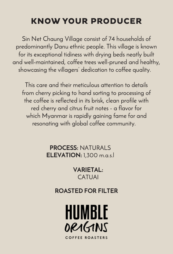 Sin Net Chaung Village Naturals Microlot
