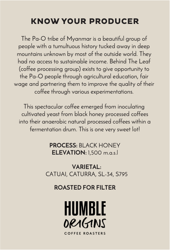 Wa Ran Village Black Honey Microlot